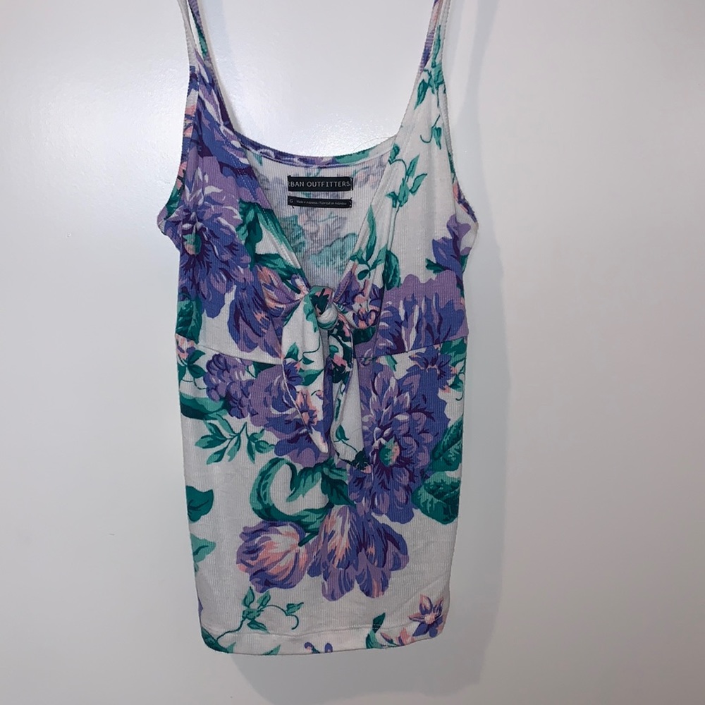 Urban Outfitters floral tank top